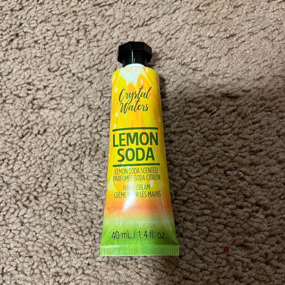 NWT Crystal Waters Handcream Lemon Soda